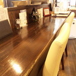 珈琲工房すがの - カウンター席