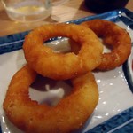 立ち呑み 魚平 - 「オニオンリング」