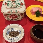 太庵 - 造り 真鯛 鮪