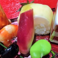 瓢嘻 京橋店 - クエの松前寿司