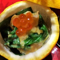 瓢嘻 京橋店 - ミル貝と分葱の酢味噌和え