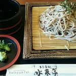 草津湯元水春 水春亭 - 十割蕎麦780円（税込）　凄く冷たかった　香り・風味ともなし