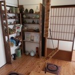 手打ちそば 土師野尾 - 囲炉裏の間