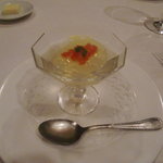 アカーチェ - トマトのジュレ　バジリコ風味