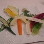 アカーチェ - バーニャ　カウダ　旬の根菜・野菜など　（野菜いろいろ）