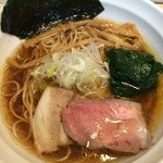 麺屋 壱心 - 醤油そば、細麺（750円）