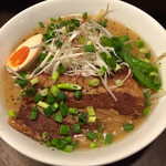 キブン、デ、、サチオ - 和しょうゆ白湯
      どでかっラフテー麺
      ノーマルバージョン