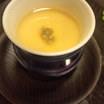 豆腐・湯葉料理　鶴家 - ごま豆腐入りの茶わん蒸し　2015