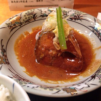 季節料理　根本 - 鯖味噌煮アップ