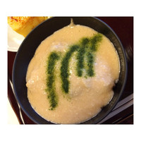 浅草むぎとろ 本店 - 青のりをかけて、磯の香りもたのしめました。