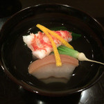 壽山 - 海老芋と車エビ