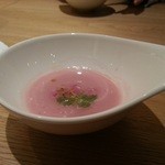 ラ ロッチャ - スープ（蕪のポタージュ）