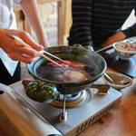 徳山鮓 - 熊しゃぶしゃぶ☆