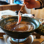 徳山鮓 - 猪しゃぶしゃぶ☆