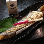 フリーダム ロード - H.27.8.15.夜 兵庫産太刀魚塩焼 480円