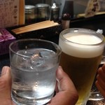 フリーダム ロード - H.27.8.15.夜 黒霧島ロック vs 生ビール de 乾杯♪