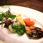 ピッツェリア ダル リッチョロ - 野菜の前菜盛合せ