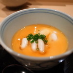 鮨 はしもと - 白子の茶碗蒸し