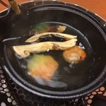 一幸 - 松茸土瓶蒸しです