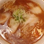 花の木 - らぁめん定食セットの魚醤ラーメン（チャーシューは有りません）