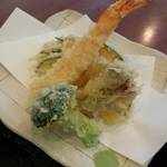 蕎彩庵 - 天ぷら・アップ。