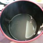 蕎彩庵 - 蕎麦湯。