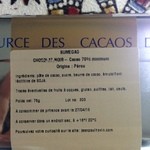 JEAN-PAUL HÉVIN PARIS - 2015年11月：ビターチョコレート(ペルー産、70%以上)