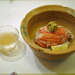 赤坂 詠月 - 止肴（とめざかな）、釧路の毛蟹