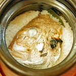 赤坂 詠月 - 淡路の鯛の炊き込みご飯