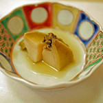 赤坂 詠月 - 三陸産の鮑の塩蒸し