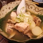 魚と日本のお酒　むく - 1512_むく_ぶりとかぶらの煮物ゆず塩仕立て.JPG