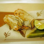 赤坂 詠月 - 宮城県の階上（はしかみ）の牡蠣の松前焼き