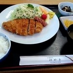お食事処けやき - とんかつ（2015/10）