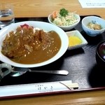 お食事処けやき - カツカレー（2015/12）