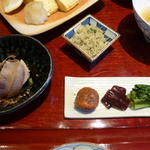 祇園たけうち - ご飯のお供も充実しています