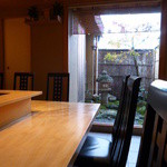 祇園たけうち - カウンター席