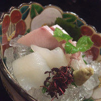 北新地 湯木 本店 - 寒ブリ 鯛 イカ