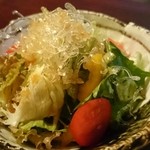 小石澤 - サラダ。