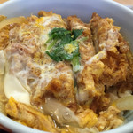 こだわり麺処 かとう - セットのミニカツ丼。ボリュームあります( ´ ▽ ` )ﾉ