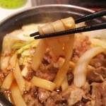 Yoshinoya - うどん入り