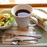 ピースコーヒー - ｲﾙｶﾞﾁｪﾌG1BLTサンドランチセット　490円＋50円　（＾＾