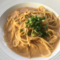 リストランテAO 逗子マリーナ - ウニのクリームパスタ