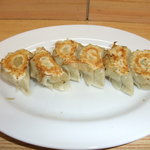 光軒 - 餃子も注文しました。2010-07-20