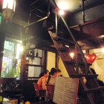 gaza - 店内・テーブルとＭ２階？