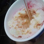 せりかわ和菓子店 - かき氷イチゴミルク