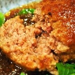 鮨 大照 - 道産ハンバーグ（2015年11月：2回目訪問）