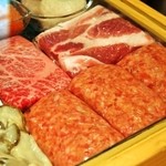 鮨 大照 - 道産の「白老牛、上富良野ポーク、道産ハンバーグ」（2015年11月：2回目訪問）