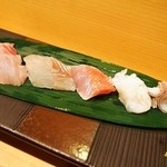 鮨 大照 - お造り（2015年11月：2回目訪問）