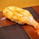 鮨 大照 - ボタン海老（2015年11月：初回訪問）