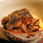 ラ・ボンバンス - フォアグラのすき焼き